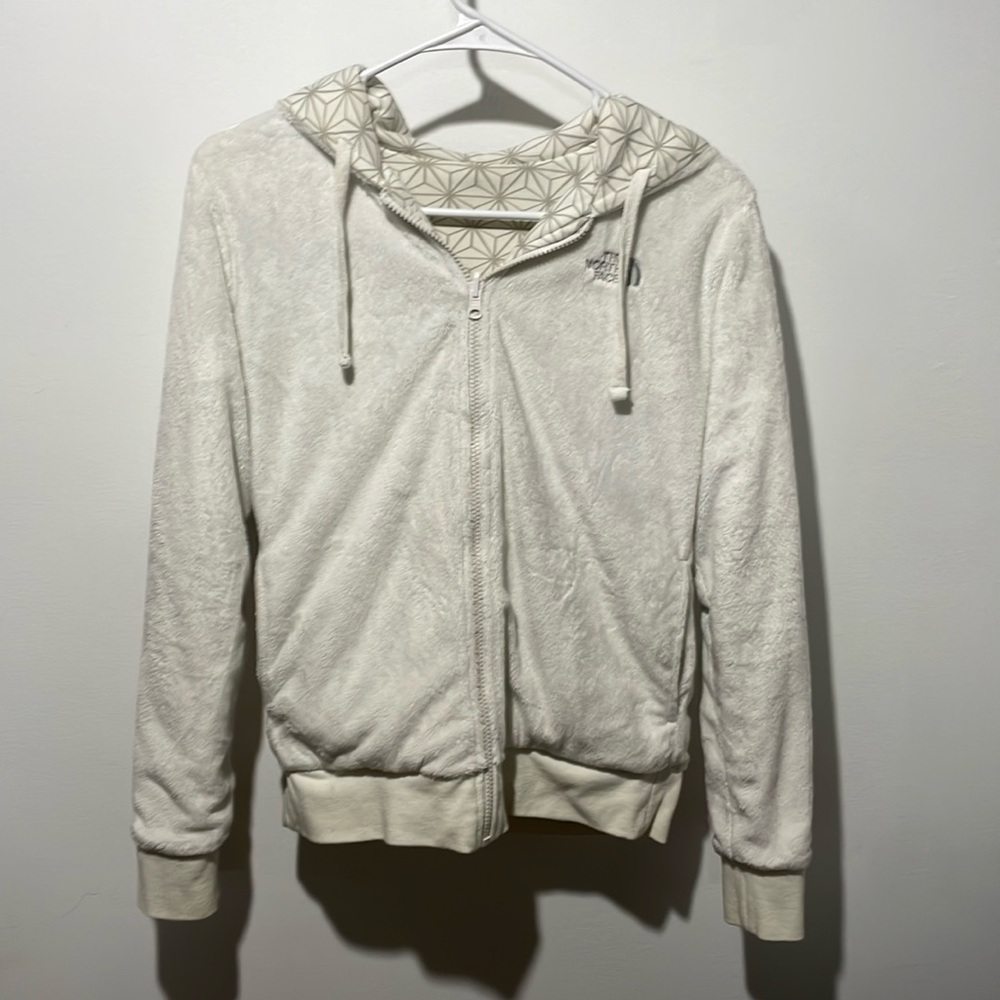 The north face reversible sweatshirt medium women’s